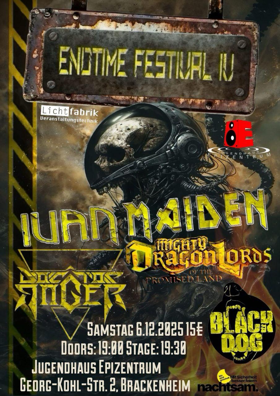 Flyer Endtime Festival IV