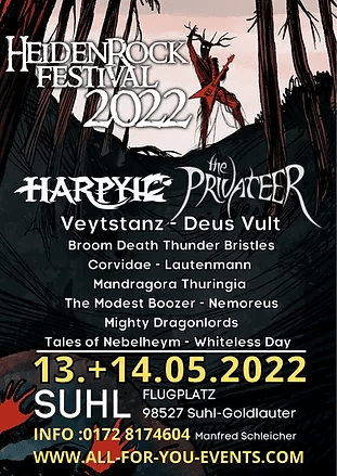 Flyer Heidenrock Festival 2022