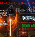 Flyer von Night of glorious Power Metal